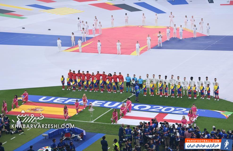 اسپانیا - انگلیس؛ فینال یورو ۲۰۲۴