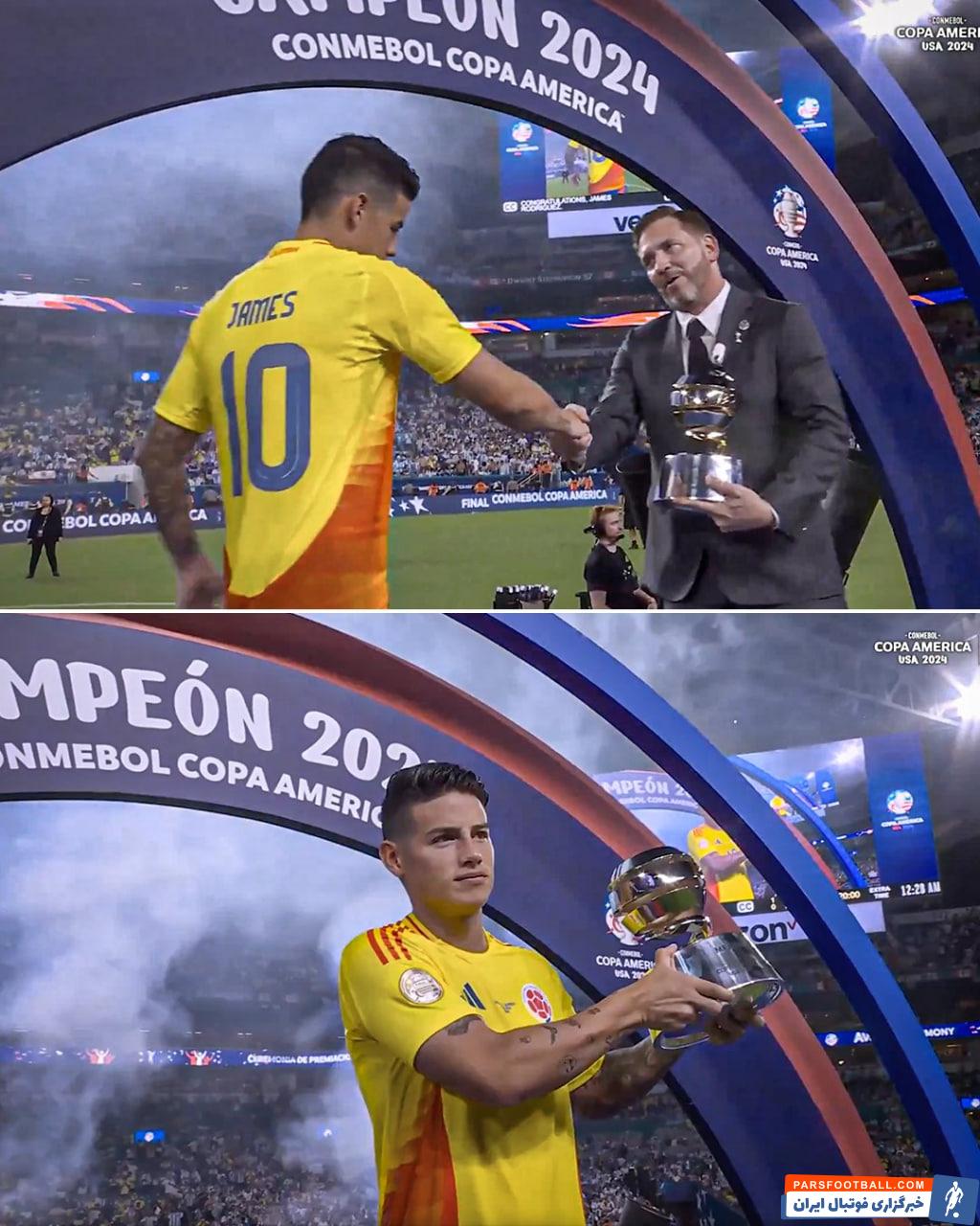 عکس| جوایز فردی کوپا آمریکا به چه کسانی رسید؟