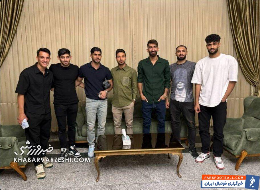 عکس| بیرانوند، ترابی و دانیال به تبریز رسیدند/ اولین تصویر از بمب‌های لیگ برتر