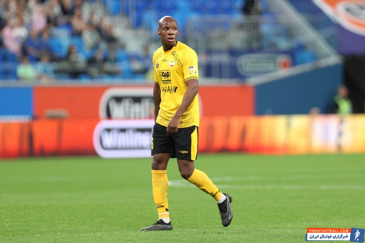 دابو ؛ برایان دابو با تمرکز بالا در تمرین سپاهان