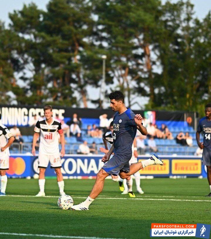 عکس| اولین تصویر از گلزنی طارمی با لباس اینتر