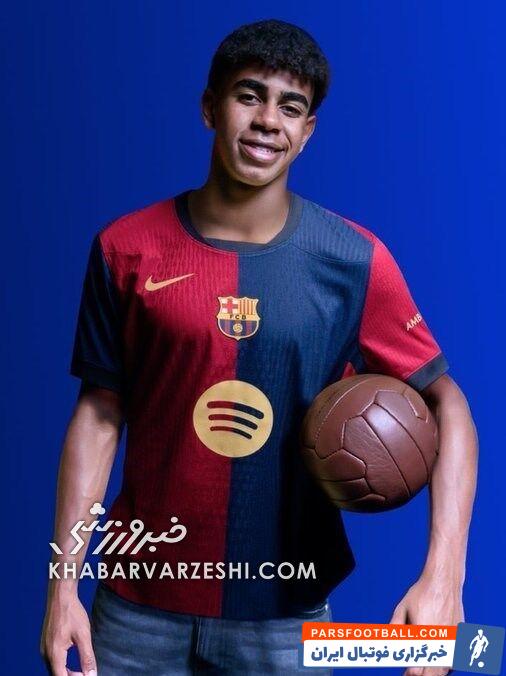 عکس| رونمایی از کیت جدید بارسلونا به یاد گذشته