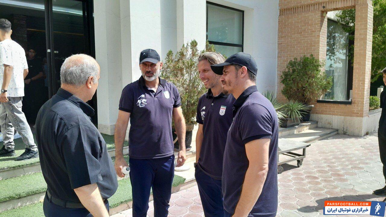 عکس | دیدار مهدی تاج با کاپیتان‌های استقلال و پرسپولیس