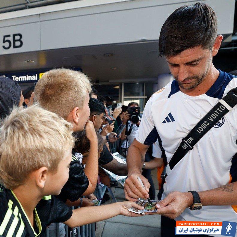 رئال مادرید ؛ محبوبیت تیبو کورتوا، لوکا مودریچ و اندریک در آمریکا