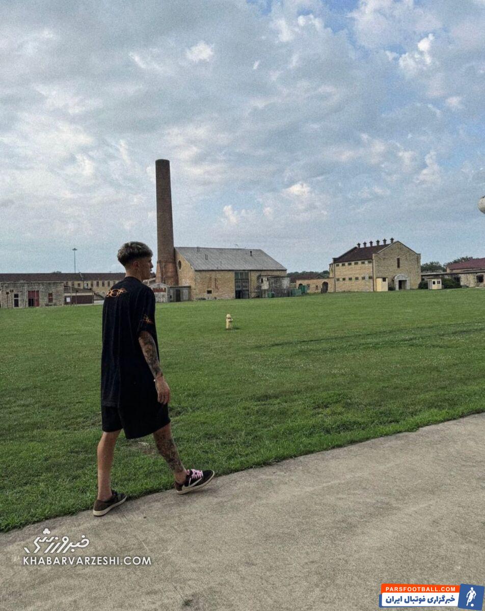 تصاویر| ستاره منچستریونایتد در محل فیلمبرداری سریال فرار از زندان