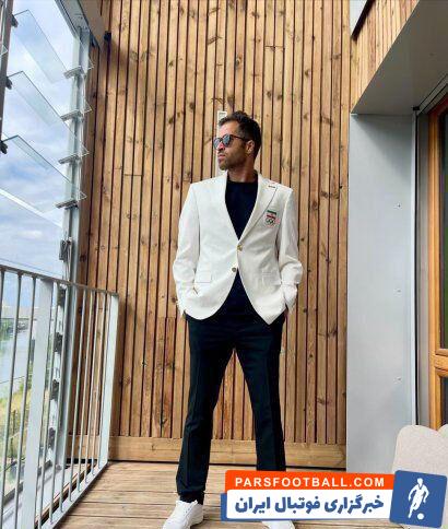 عکس| لباس شیک و زیبای کاروان ایران در المپیک ۲۰۲۴ پاریس