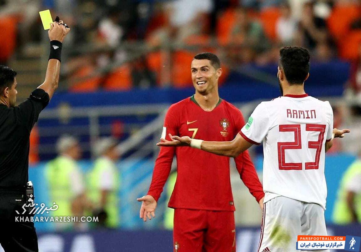 وقتی یک استقلالی سر به سر رونالدو می‌گذارد +عکس