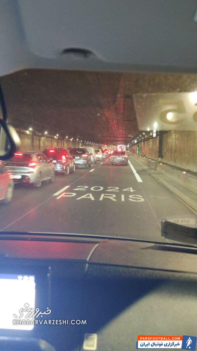 لاین ویژه تردد خودروهای المپیک افتتاح شد