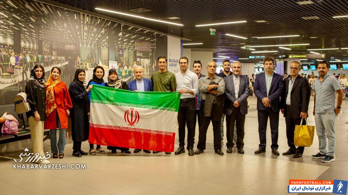 فرزانه فصیحی را چهرههای خاص بدرقه کردند/ دونده ایران به پاریس رفت +عکس