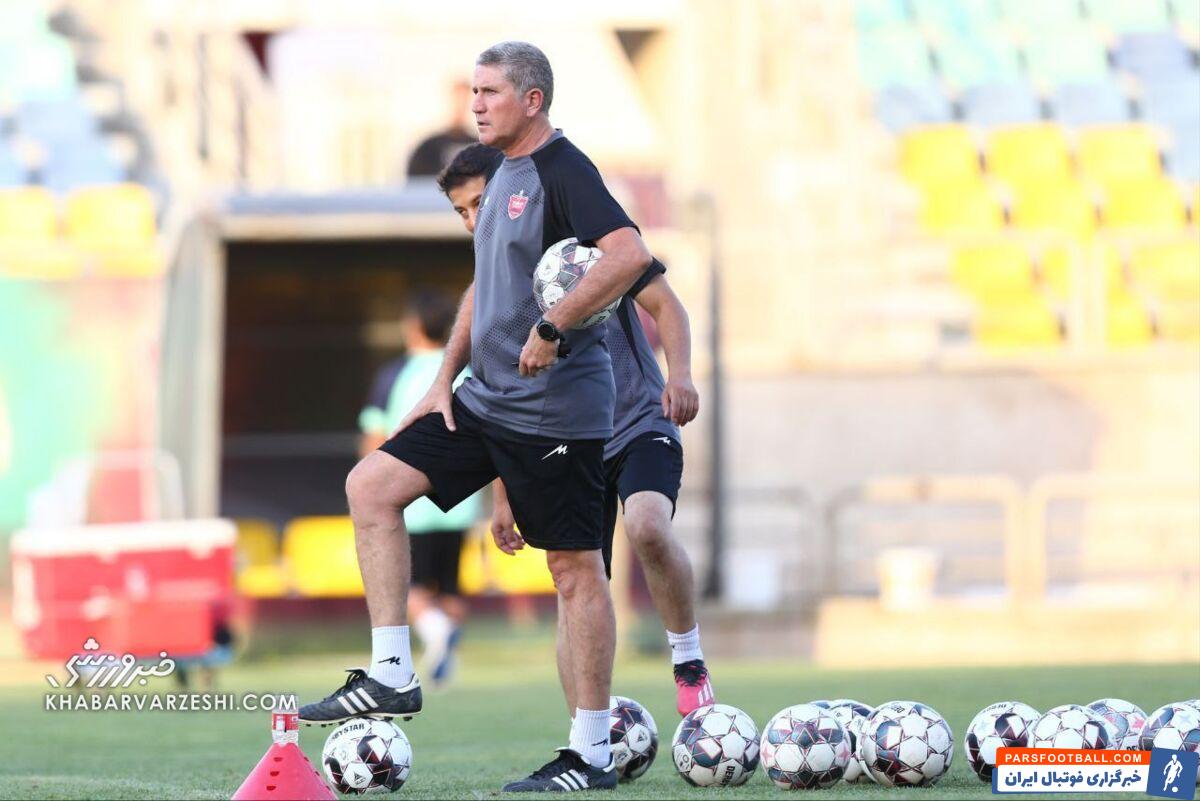تمرین پنج‌شنبه پرسپولیس با حضور بازیکن جدید +تصاویر
