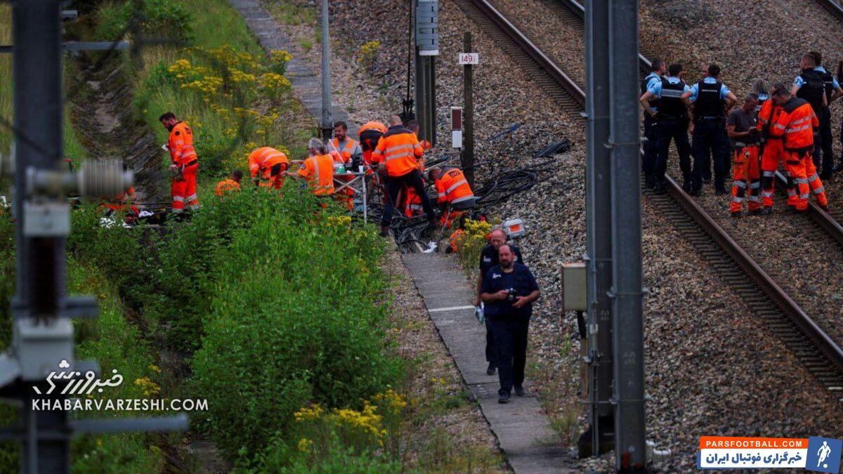 خرابکاری گسترده در آستانه افتتاحیه المپیک پاریس! +عکس