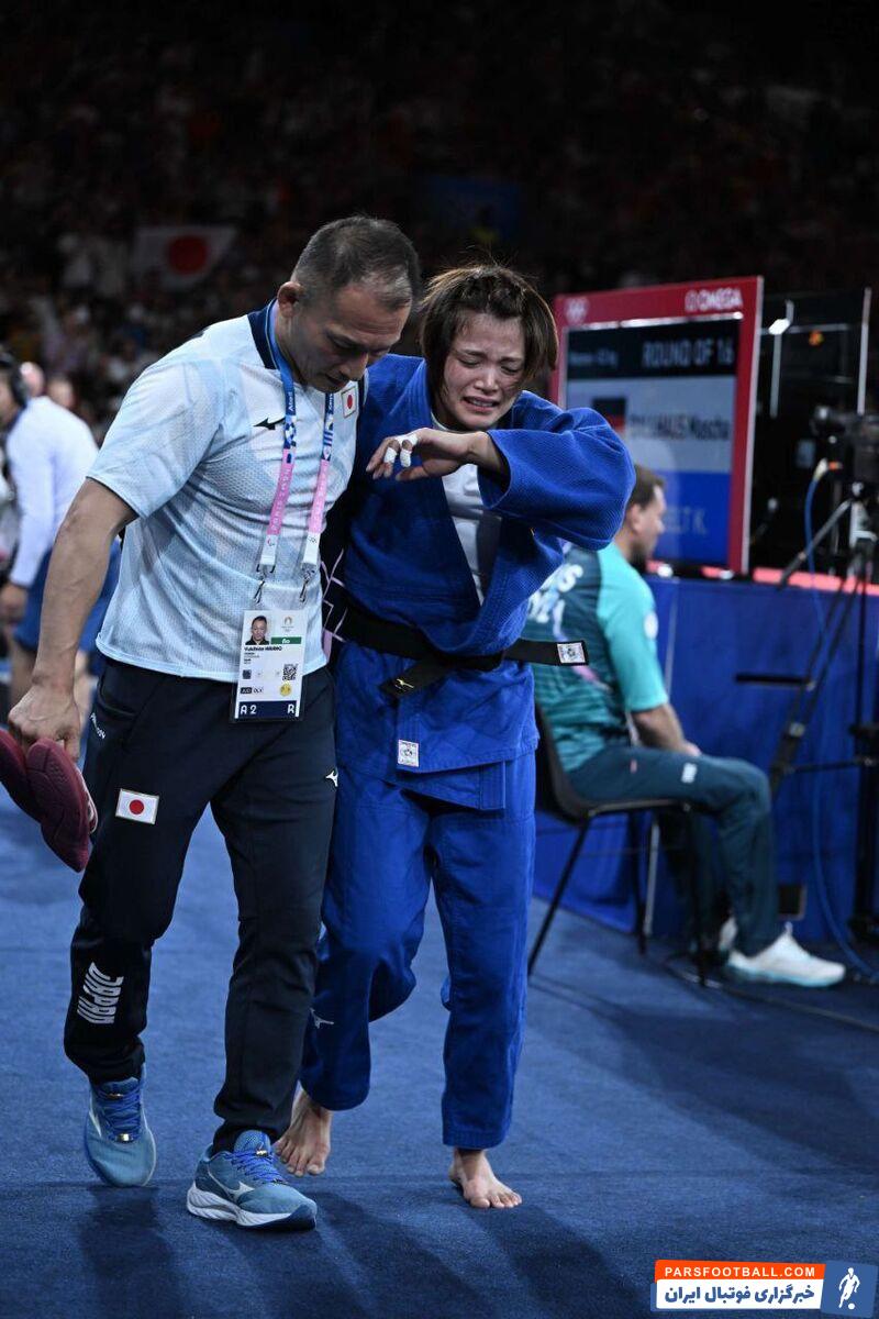 شوک به ژاپن در المپیک پاریس؛ شانس اصلی طلا حذف شد و با اشک رفت! +عکس