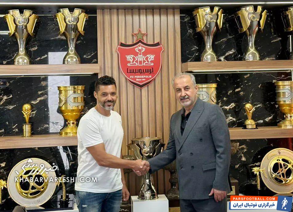 قرارداد جدید تازهوارد رسماً با پرسپولیس امضا شد +عکس