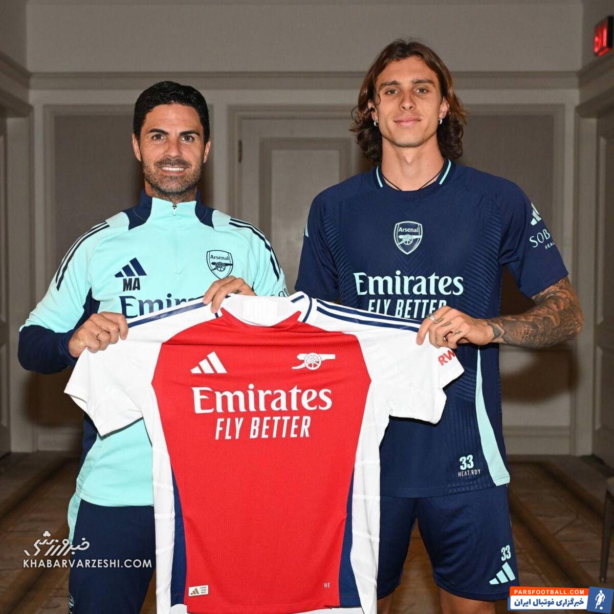 کالافیوری رسماً به آرسنال پیوست