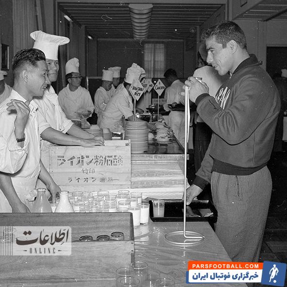 عکسهایی دیدنی تختی و گیوهچی در المپیک ۱۹۶۴