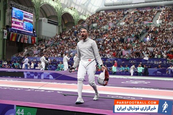 تصاویری از شادی ملی پوشان شمشیربازی پس از پیروزی برابر آمریکا