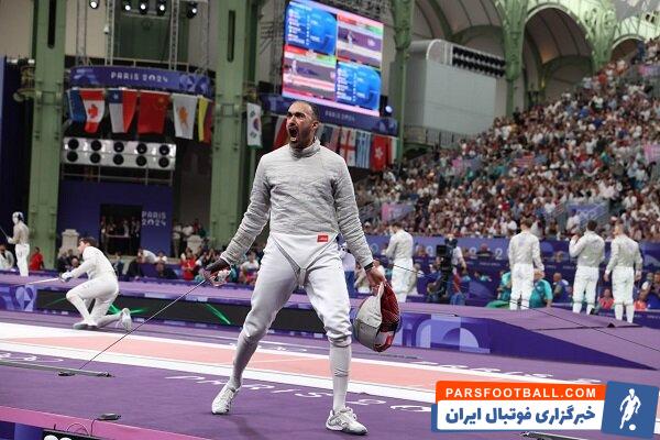 تصاویری از شادی ملی پوشان شمشیربازی پس از پیروزی برابر آمریکا