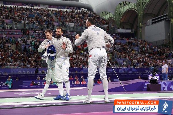 تصاویری از حسرت شمشیربازان از ثبت لحظه تاریخی/ خشم از قضاوت داور