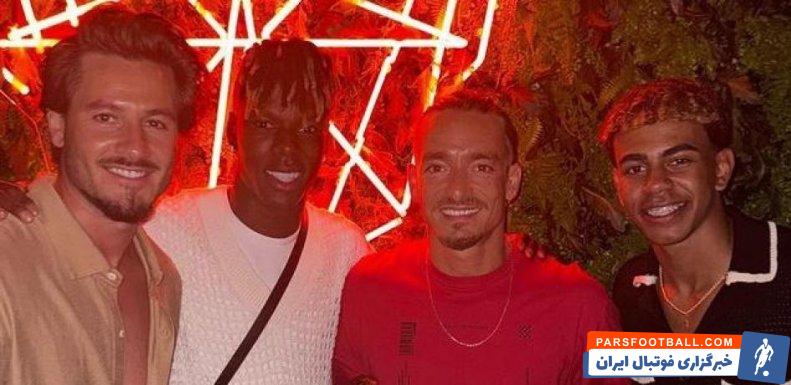 اسپانیا ؛ حضور نیکو ویلیامز و لامین یامال در تعطیلات تابستانی در ماربیا