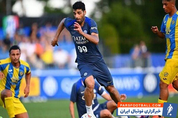 مهدی طارمی در ترکیب اصلی اینتر در دیدار مقابل لاس پالماس