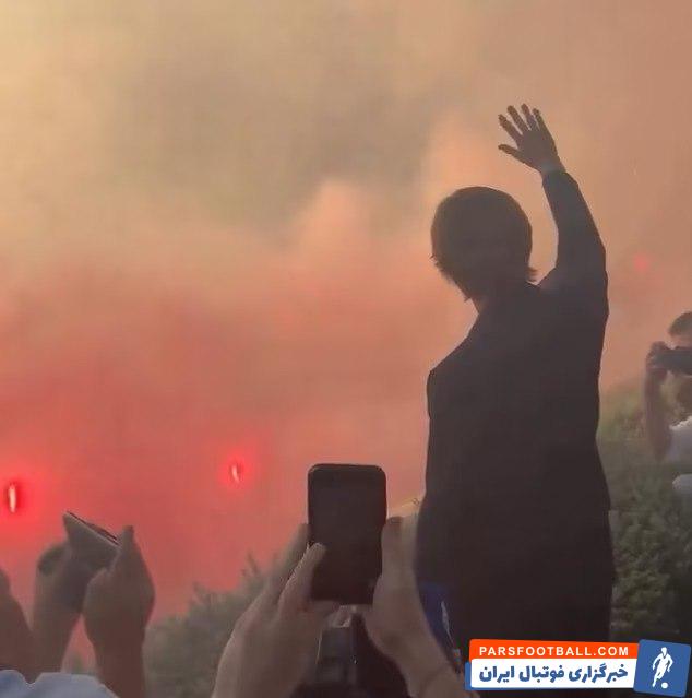 راکیتیچ ؛ استقبال گسترده هواداران هایدوک کرواسی از ایوان راکیتیچ