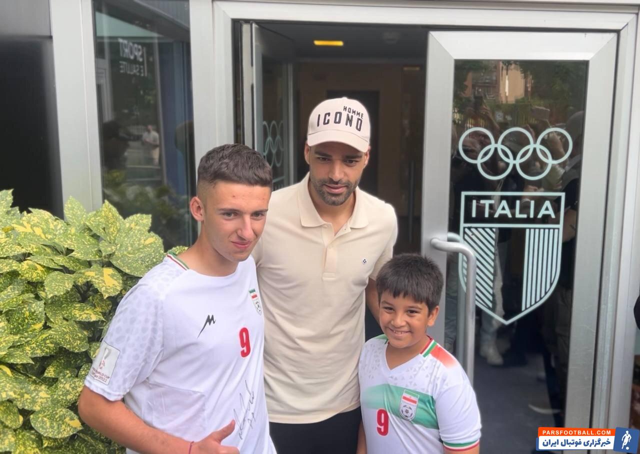 مهدی طارمی مورد استقبال هواداران اینتر قرار گرفت