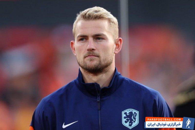 هلند ؛ خوشحالی منچستریونایتد از افت قیمت ماتیاس دی لیخت