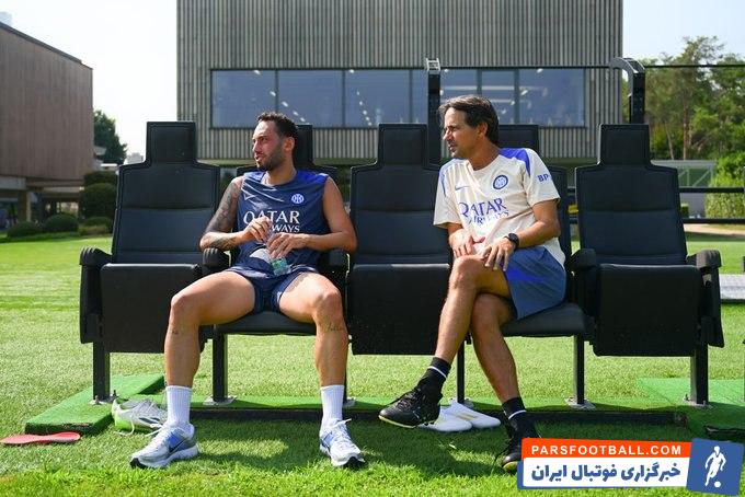 اینتر ؛ بازگشت هاکان چالهان‌اوغلو و یان زومر به تمرین اینتر 