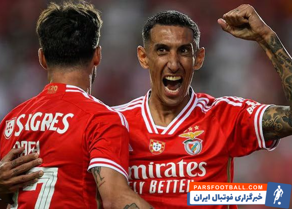 دی ماریا ؛ توافق دی ماریا با بنفیکا برای تمدید قرارداد