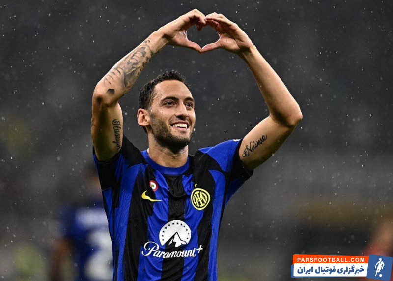 ترکیه ؛ هاکان چالهان اوغلو، کاپیتان تیم ملی ترکیه : در اینتر خوشحالم و به فکر جدایی نیستم