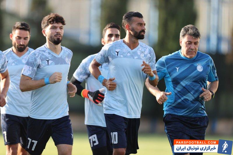 رضائیان اولین نفر در تمرین استقلال و آخرین نفر در اتمام تمرینائیان ؛