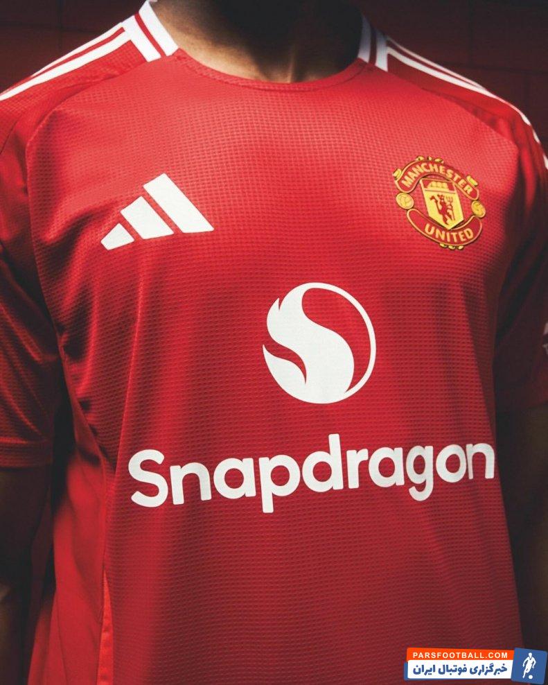 انگلیس ؛ رونمایی منچستریونایتد از طرح پیراهن فصل 2024/2025
