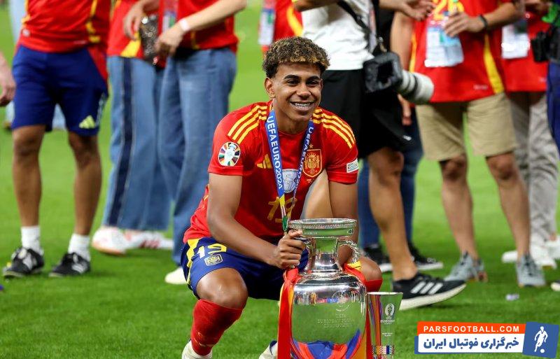 بارسلونا ؛ تبریک بارسلونا به یامال، تورس، پدری و فرمین برای قهرمانی یورو 2024