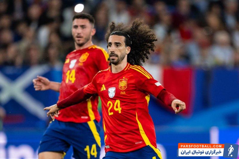 اسپانیا ؛ هو شدن مارک کوکوریا از سوی هواداران در دیدار اسپانیا - فرانسه