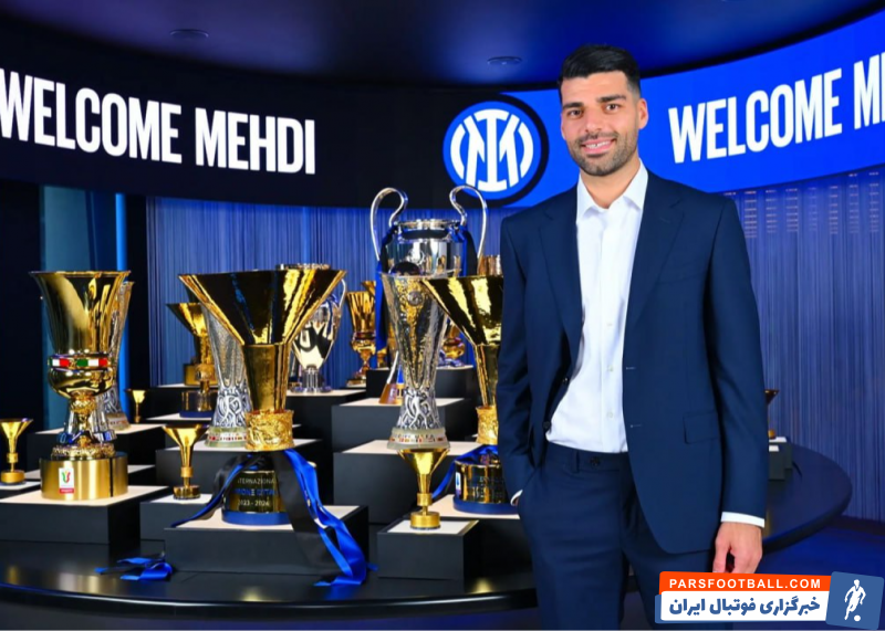 طارمی ؛ مهدی طارمی آپیانو جنتیله کمپ تمرینی باشگاه اینترمیلان