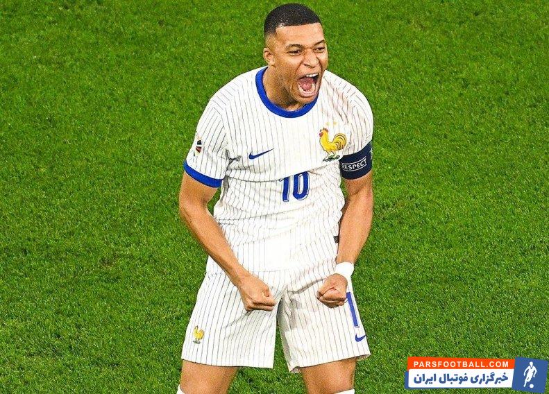 فرانسه ؛ کیلیان امباپه بدون ماسک در دیدار برابر اسپانیا