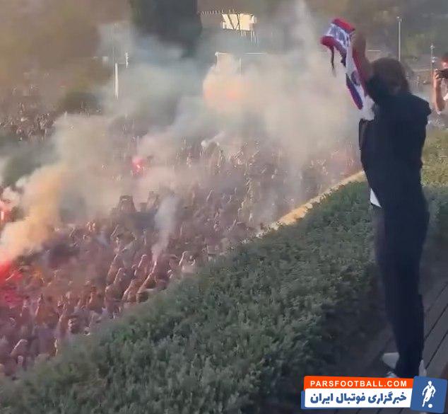 راکیتیچ ؛ استقبال گسترده هواداران هایدوک کرواسی از ایوان راکیتیچ 