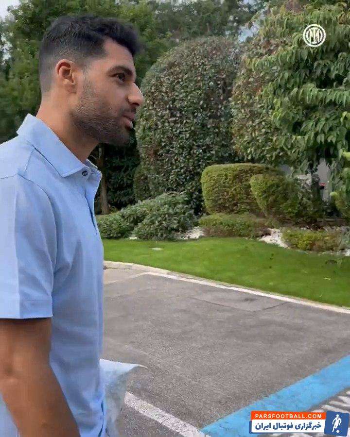 طارمی ؛ مهدی طارمی آپیانو جنتیله کمپ تمرینی باشگاه اینترمیلان