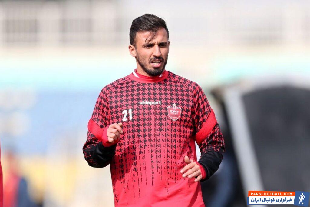 صادقی ؛ سعید صادقی با انگیره بالا در تمرین های پرسپولیس