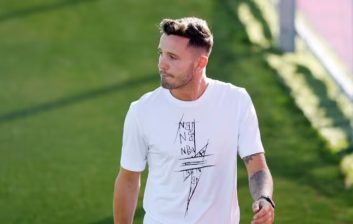 وداع اشک بار سائول نیگز با هم تیم هایش در اتلتیکومادرید