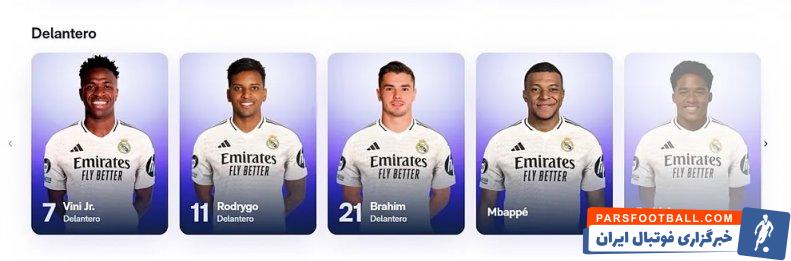 امباپه ؛ ورود نام امباپه و اندریک در سایت باشگاه رئال مادرید