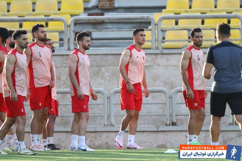علیپور با چهار قهرمانی با پرسپولیس در تمرین سرخ پوشان