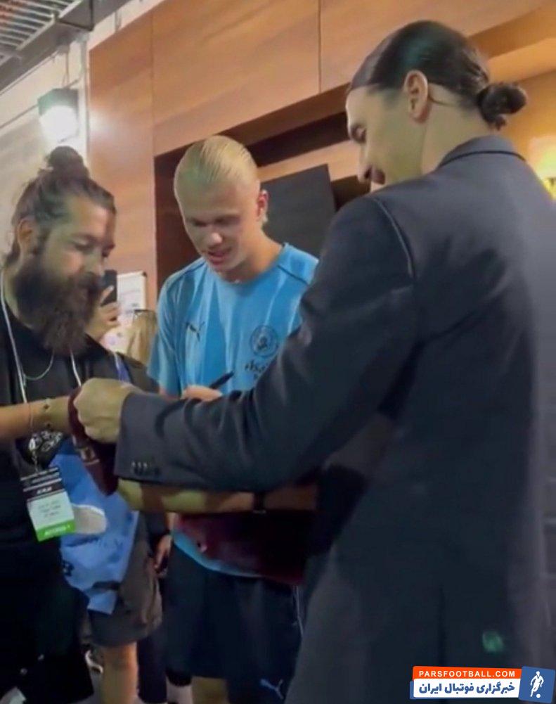 میلان ؛ درخواست زلاتان ابراهیموویچ از هالند برای امضای پیراهنش