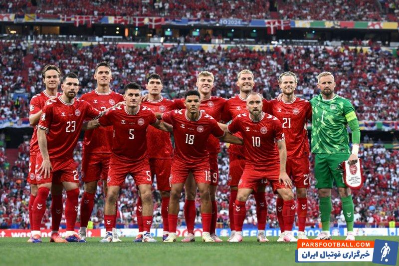 یورو ؛ دانمارک جای تیم ملی ایران در رده بیستم جهان را گرفت