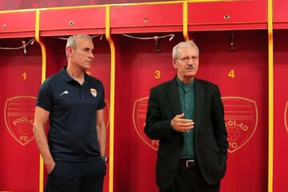 فولاد ؛ دیدار یحیی گل محمدی و شاگردان با کارگران شرکت فولاد