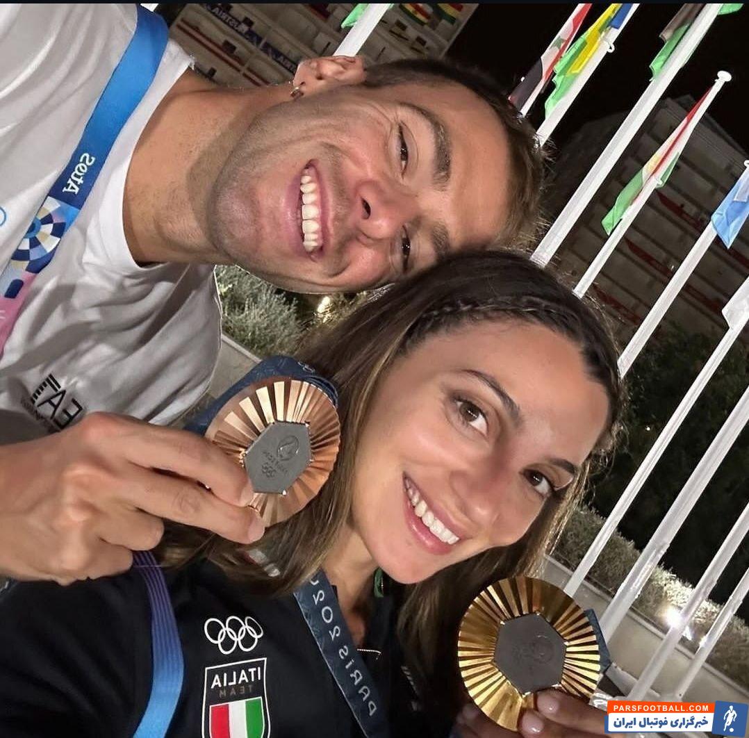 عکس | زیباتر از داستان‌های هالیوودی؛ ماجرای عاشقانه در المپیک پاریس