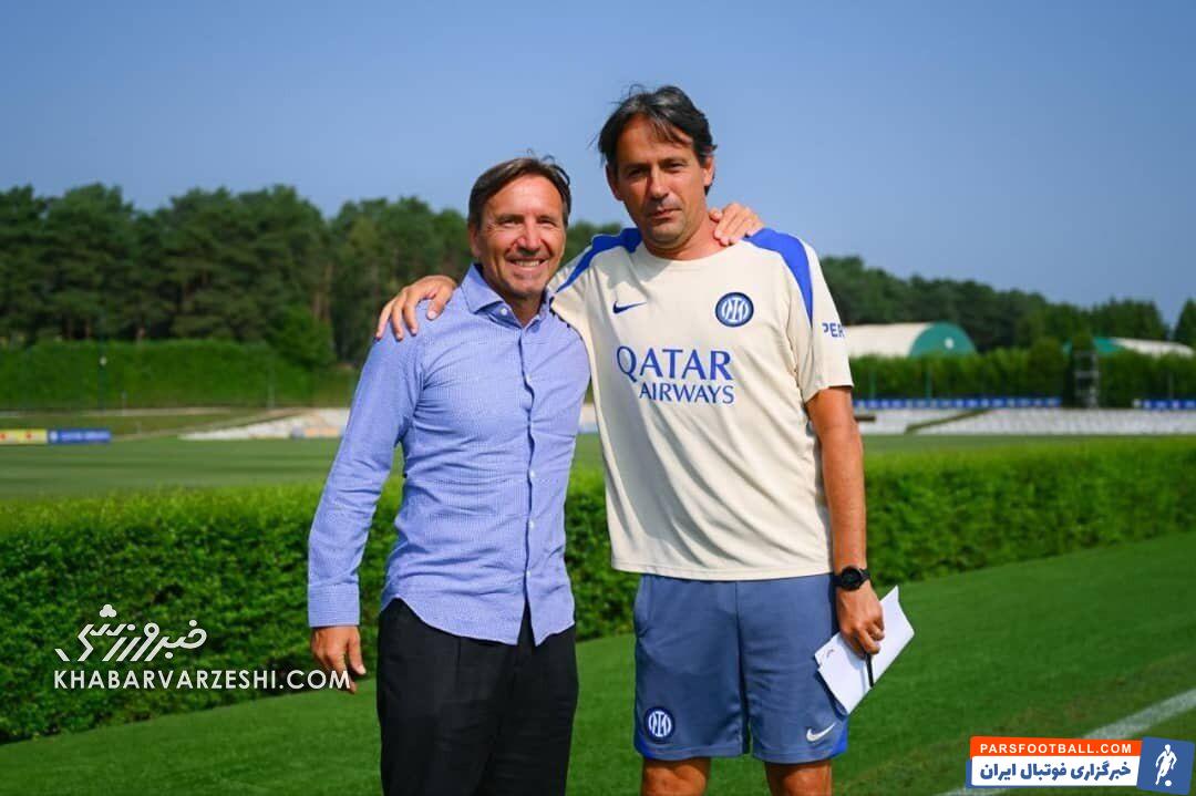 عکس| دستیار قلعه‌نویی مهمان طارمی و اینزاگی در کمپ اینتر