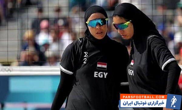 عکس| پوشش اسلامی لب ساحل المپیک!/ قیام دختران مسلمان در فرانسه