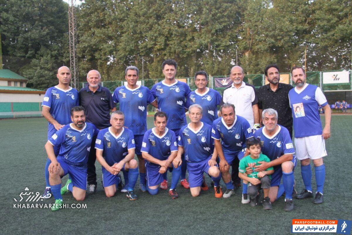 بازتاب بازی پیشکسوتان و هنرمندان در رسانه رسمی باشگاه استقلال +عکس