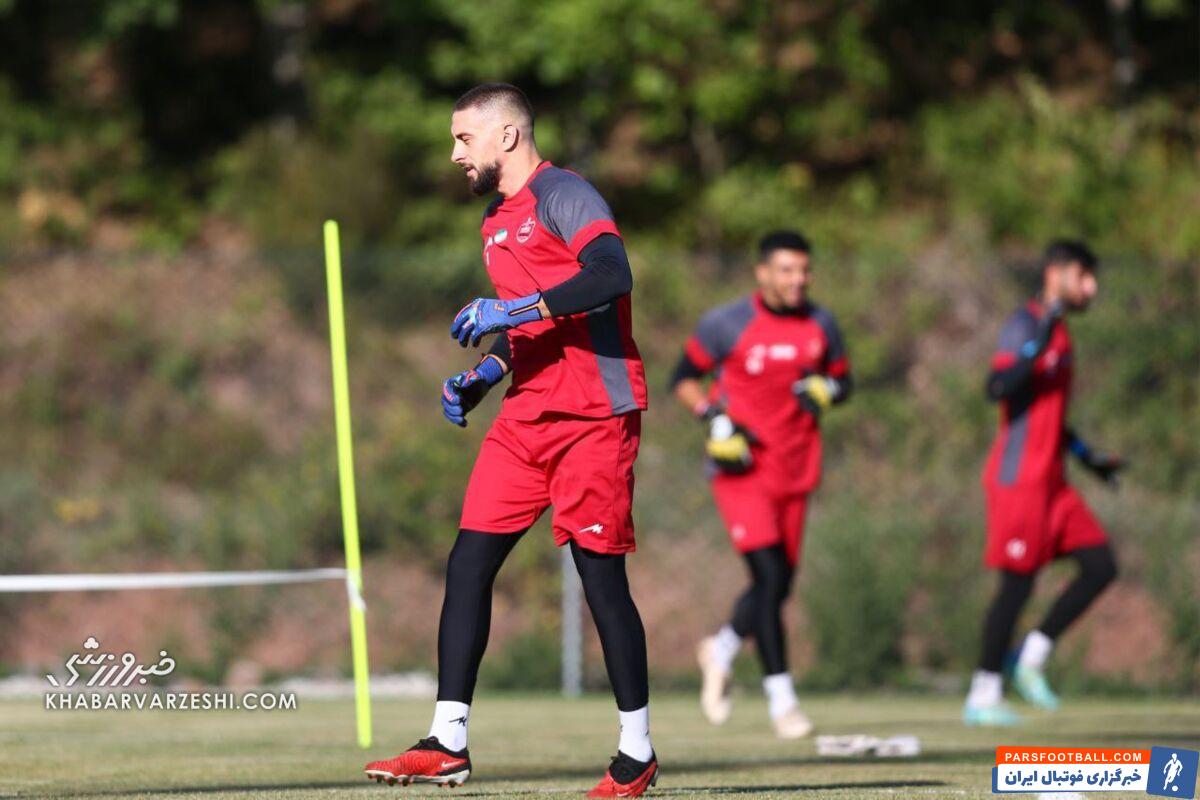 قفس توری پرسپولیس به شماره یک مجهز شد/ اولین تمرین گندوز با تیم گاریدو +تصاویر